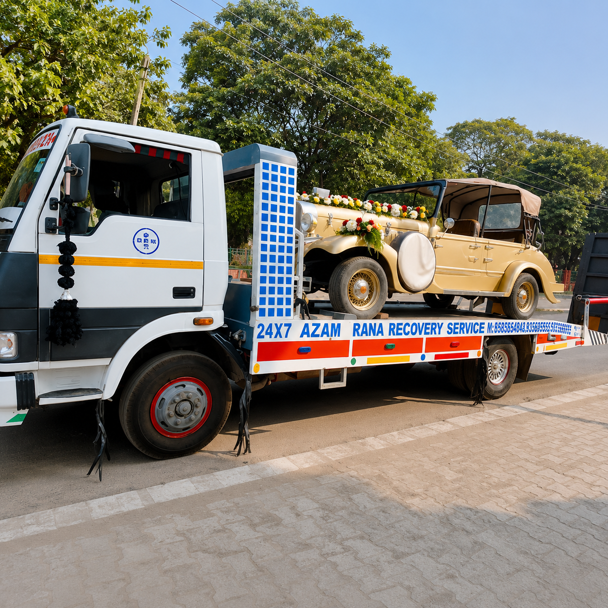 Three Wheeler Towing
